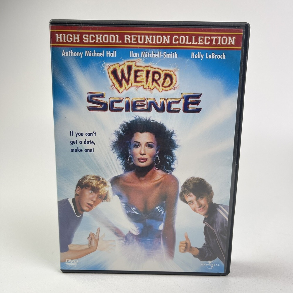 Weird Science DVD 2003 Kelly Lebrock Anthony Michael Hall 80s Comedy